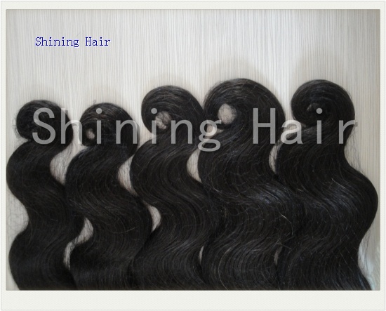 brazilian 100 % human hair body wave hair weaving